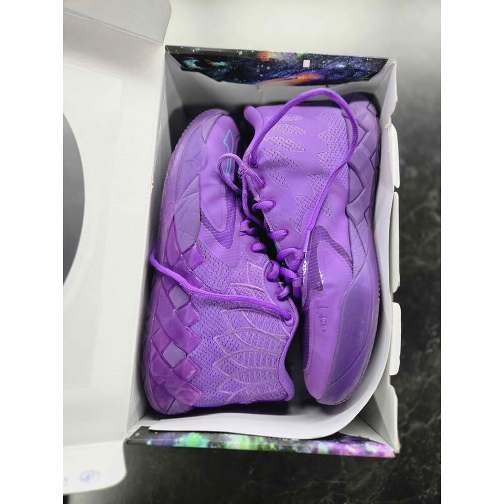 PUMA MB.01 LaMelo Ball "Galaxy" Purple US 11 Sneakers -